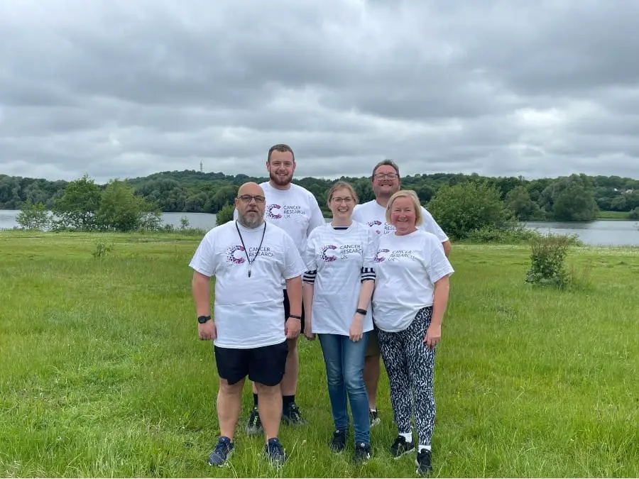 cancer research walk