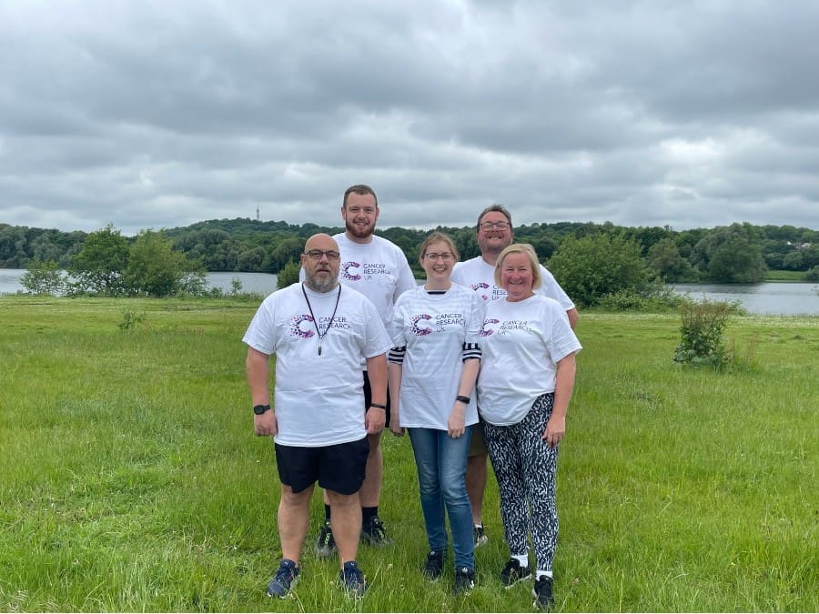 cancer research walk
